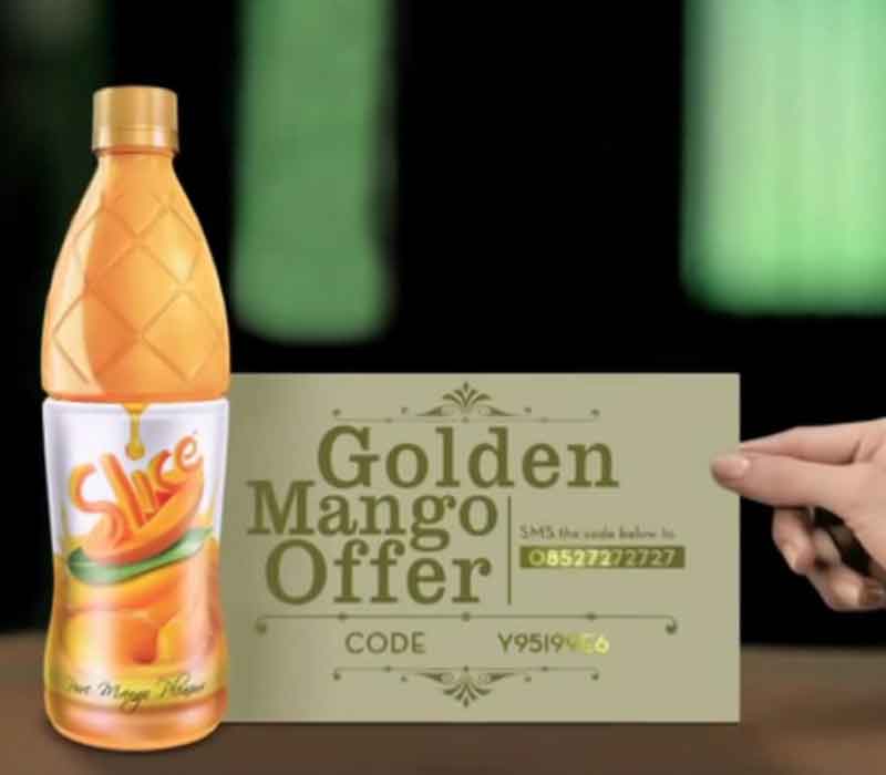 Slice Golden Mango